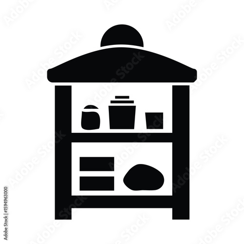 Furniture, Cupboard icon