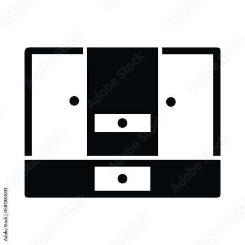 Furniture, Cupboard icon
