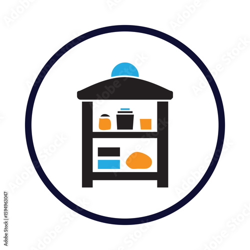 Furniture, Cupboard icon