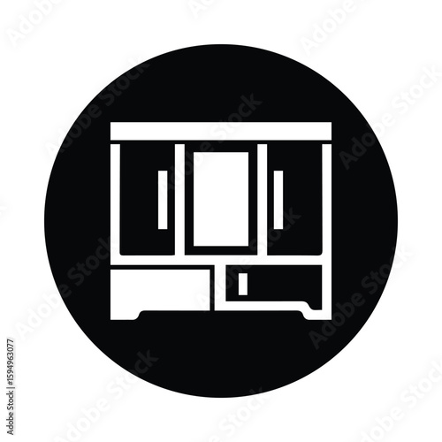Furniture, Cupboard icon