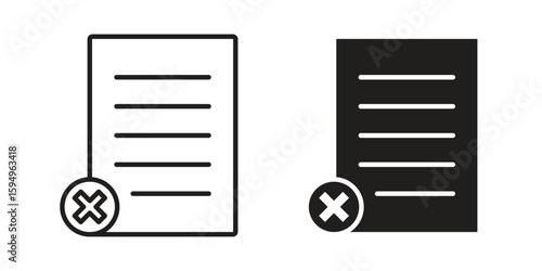 Paperless icon symbol shape. vector symbols.