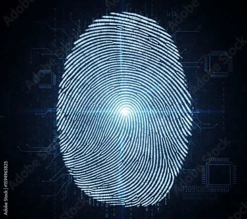 Digital finger identification for security