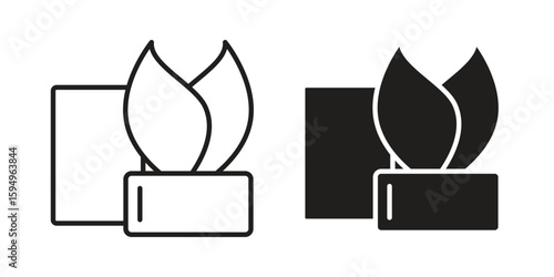 Mint gum icon symbol shape. vector symbols.