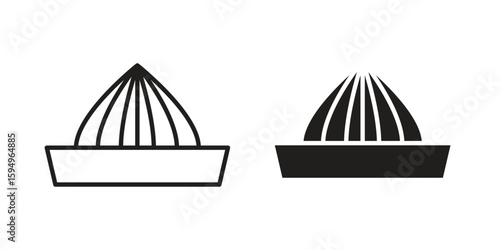 Hand Juicer icon symbol shape. vector symbols.