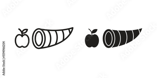 Cornucopia icon symbol shape. vector symbols.