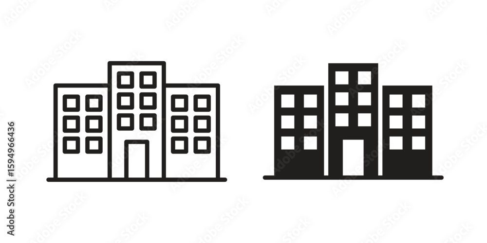 Obraz premium Company icon symbol shape. vector symbols.