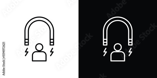 User engagement icon Editable stroke vector pack, suitable for web designs.