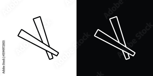 Toothpick icon Editable stroke vector pack, suitable for web designs.