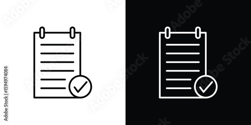 Reservation icon Editable stroke vector pack, suitable for web designs.