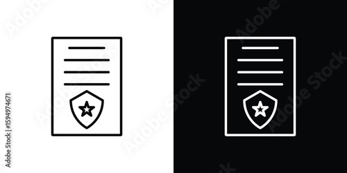 Penalty icon Editable stroke vector pack, suitable for web designs.