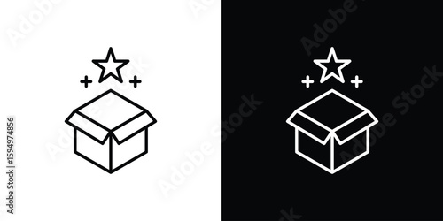 New product icon Editable stroke vector pack, suitable for web designs.