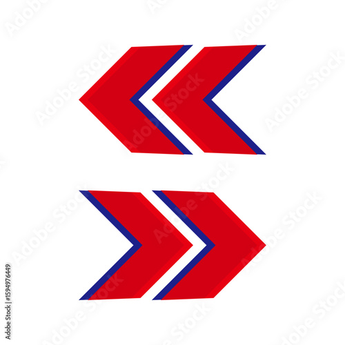 ナビゲーション・インフォグラフィック用 クリーンなベクター矢印＆ポインター アイコンセット