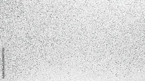 White glitter background with shiny silver shimmer and sparkling texture, elegant and festive abstract design suitable for holiday banners, invitations, or decorative layouts