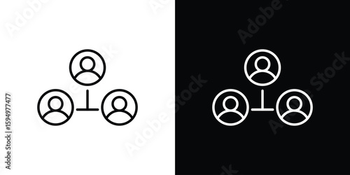 Coordinate icon Editable stroke vector pack, suitable for web designs.