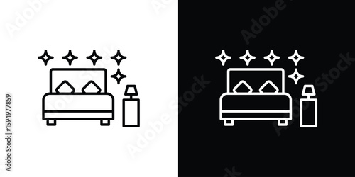 Clean Room icon Editable stroke vector pack, suitable for web designs.