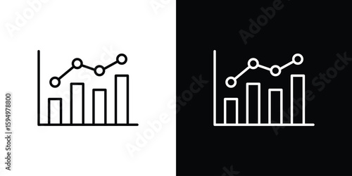 Benchmarking icon Editable stroke vector pack, suitable for web designs.
