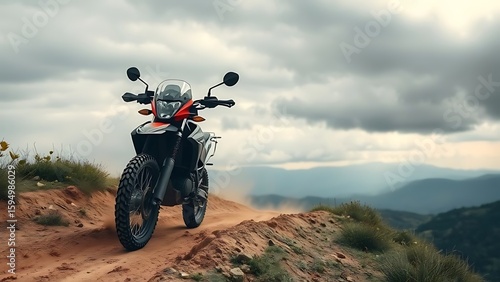 motocross rider on a motorcycle