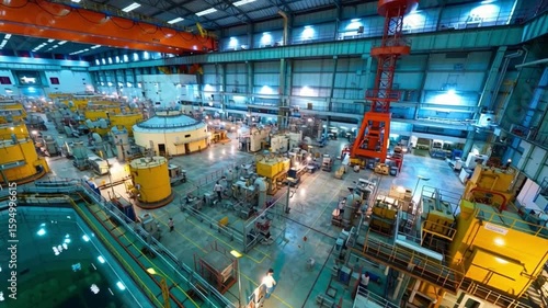 Nuclear Cooling Facility Timelapse