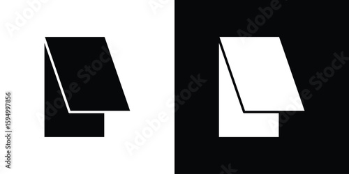 Roof window icon concept. silhouette icon.