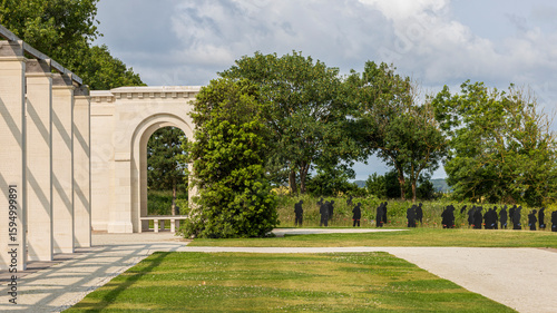 Фотография Overview British Normandy Memorial in remembrance of British command who fell on