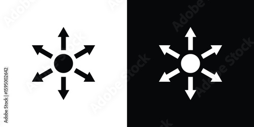 Capacity icon concept. silhouette icon.