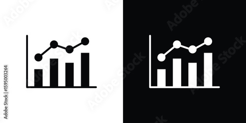 Benchmarking icon concept. silhouette icon.