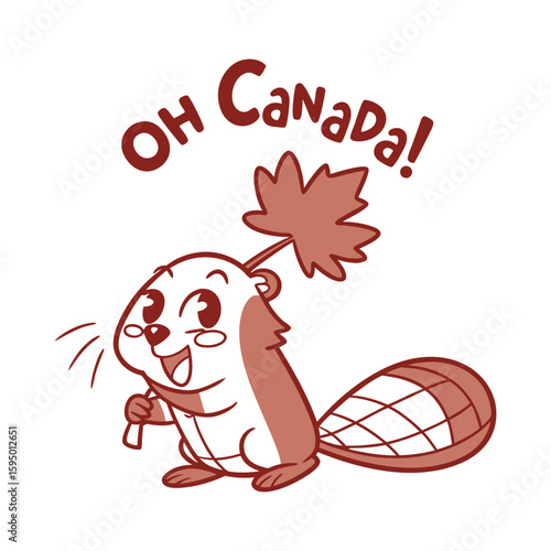 Oh Canadian illustration