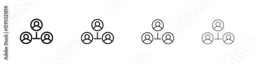 Coordinate icon vector illustration. EPS 10 editable vector.