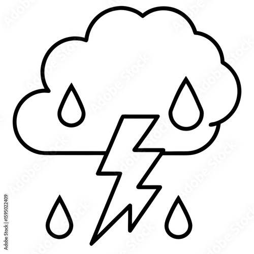 Rainy Weather Icon