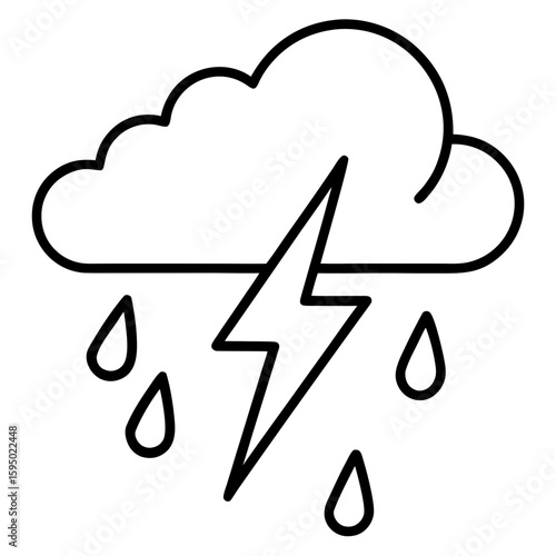 Rainy Weather Icon