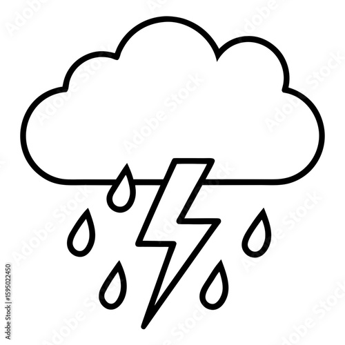 Rainy Weather Icon