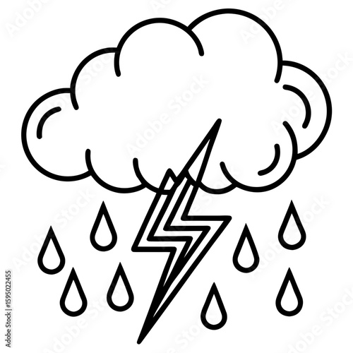 Rainy Weather Icon