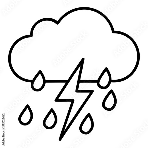 Rainy Weather Icon