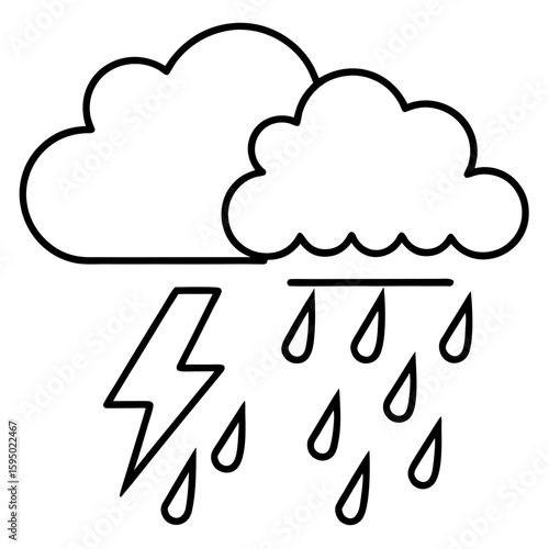Rainy Weather Icon