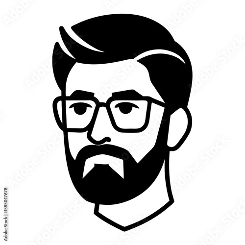 man with glasses