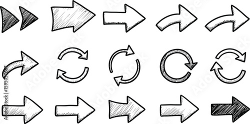 set of arrow icons