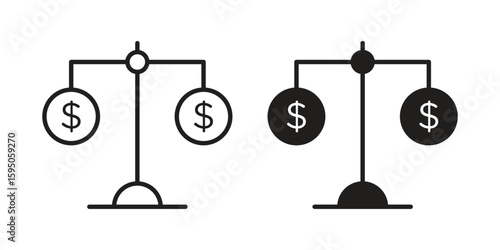 Taxes icon Vector isolated design element. EPS10