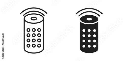 Smart speaker icon Vector isolated design element. EPS10