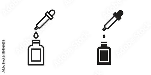 Serum icon Vector isolated design element. EPS10