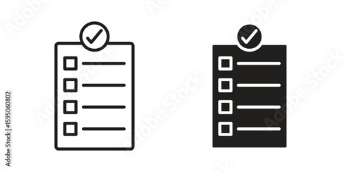 Requirements icon Vector isolated design element. EPS10