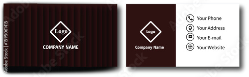 Attractive business card design 