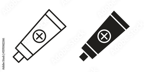 Ointment icon Vector isolated design element. EPS10