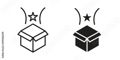 New product icon Vector isolated design element. EPS10