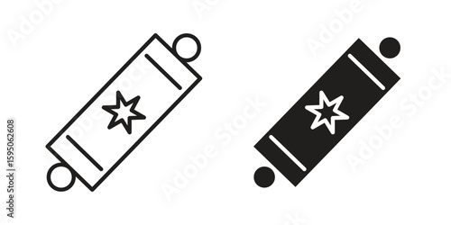 Mezuzah icon Vector isolated design element. EPS10