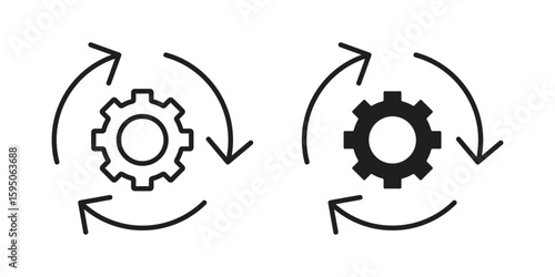 Implementation icon Vector isolated design element. EPS10