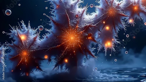 angstrom shower of glittering shades emerge angstrom the drift particle resemble fractal wandflower shaping spiral distinctly, with abrupt line and intricate textures, make angstrom