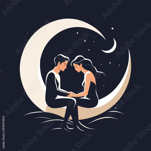Moonlit Lovers