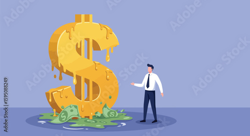 Struggling with Wealth: Drenched in Money and Financial Tension