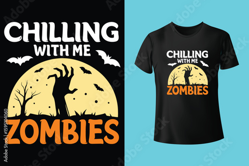 Halloween t shirt design Scary Halloween