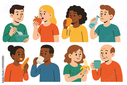 Vegan characters adhere to a plant-based lifestyle and refrain from consuming any animal products, such as meat, dairy, and eggs